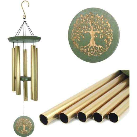 Wind Chimes Outdoor Deep Tone36 Inch Large Memorial Windchimes for Loss of Love